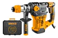 Rotomartillo Industrial Electroneumático 1500w 5.5 Joule 850rpm 4400bpm Con Sistema Sds Plus Amarillo 50 Hz/60 Hz - Miniatura 2