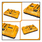 Cargador Doble De Baterías Rápido 20v 2, 4, 5 Ah Ingco - Miniatura 6