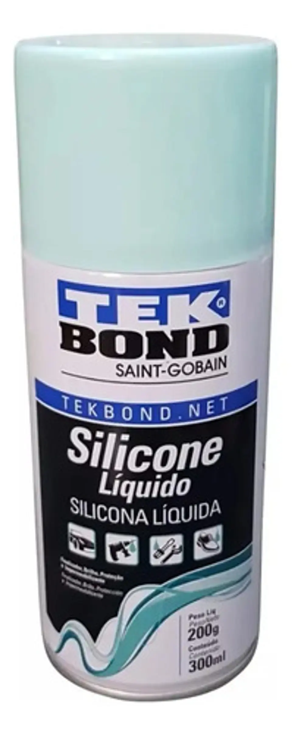Silicona Líquida En Spray Tekbond 300 Ml Brillo Protección 2