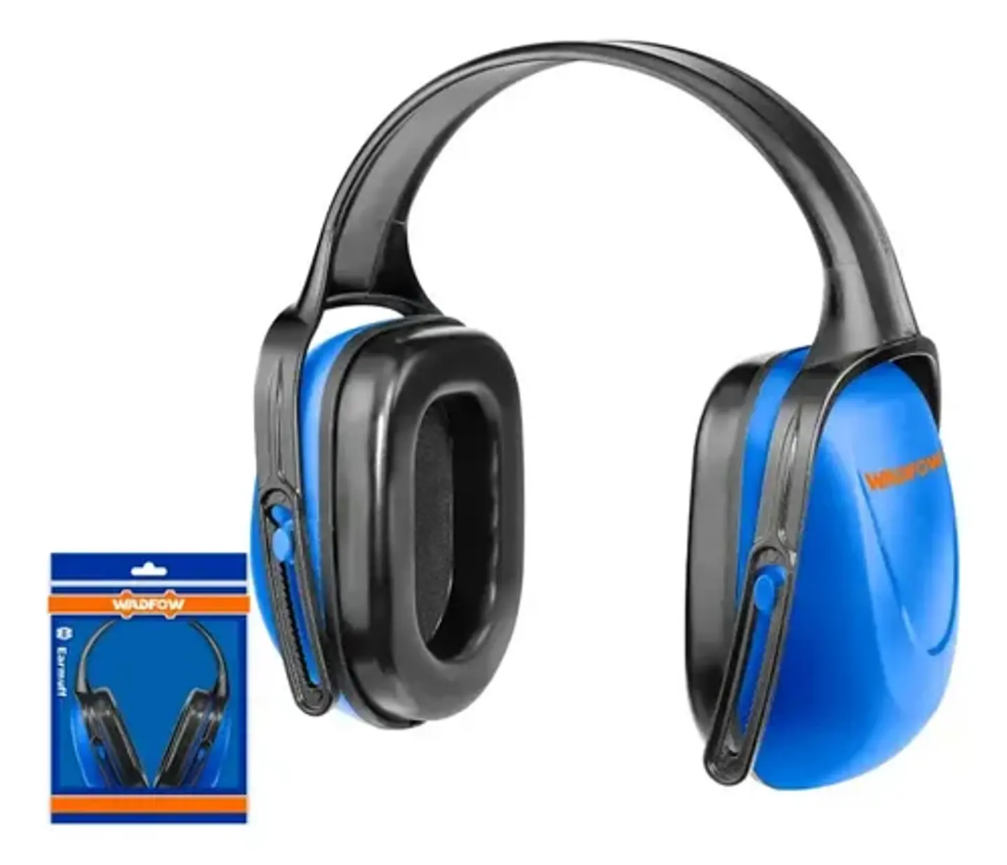Orejera Protector Cintillo Auditivo 29db Wadfow Wem2922 Azul 2