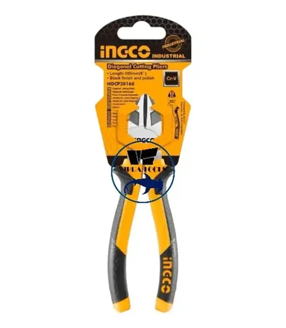 Alicate De Corte Diagonal Industrial Ingco 6 PuLG Hdcp28168 1