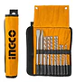 Set De Brocas Y Cinceles Sds Plus 10 Piezas Ingco Akd2101 - Miniatura 1