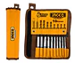 Set De Brocas Y Cinceles Sds Plus 10 Piezas Ingco Akd2101 - Miniatura 2