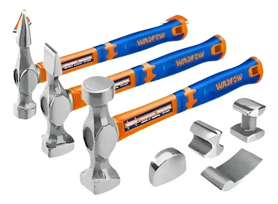 Set Juego De Martillos Para Carroceria 7 Pzs Wadfow Whz1d07 2