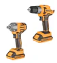 Kit Pack Inal Ingco 20v Taladro + Llave Impac Bl Cosli230702 - Miniatura 7