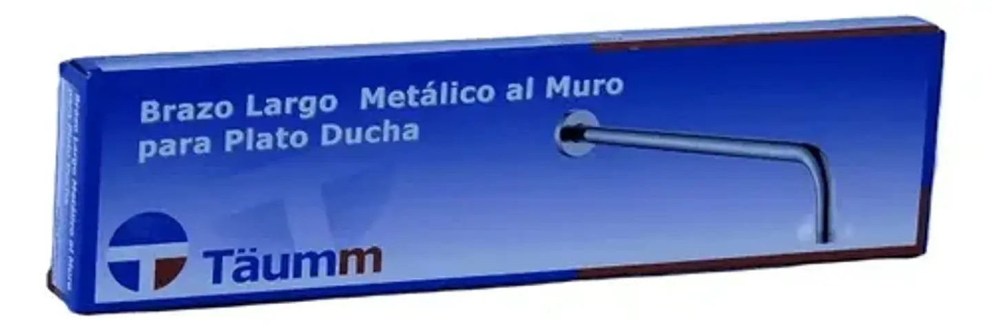 Brazo Largo Metalico Al Muro Para Plato Ducha 40 Cm Taumm 8