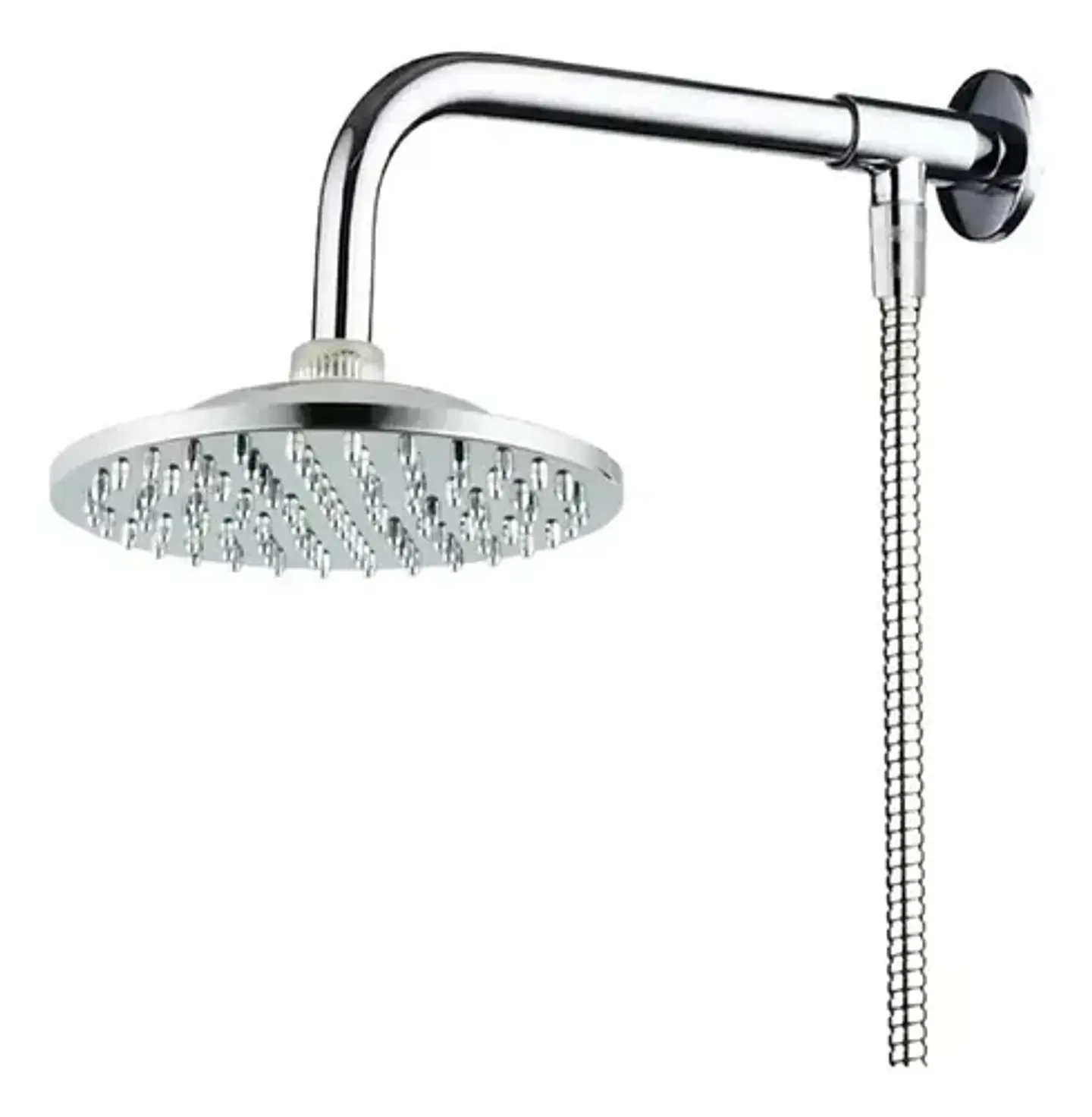 Brazo Metalico Para Plato Ducha Conectado A Flexible Taumm 3