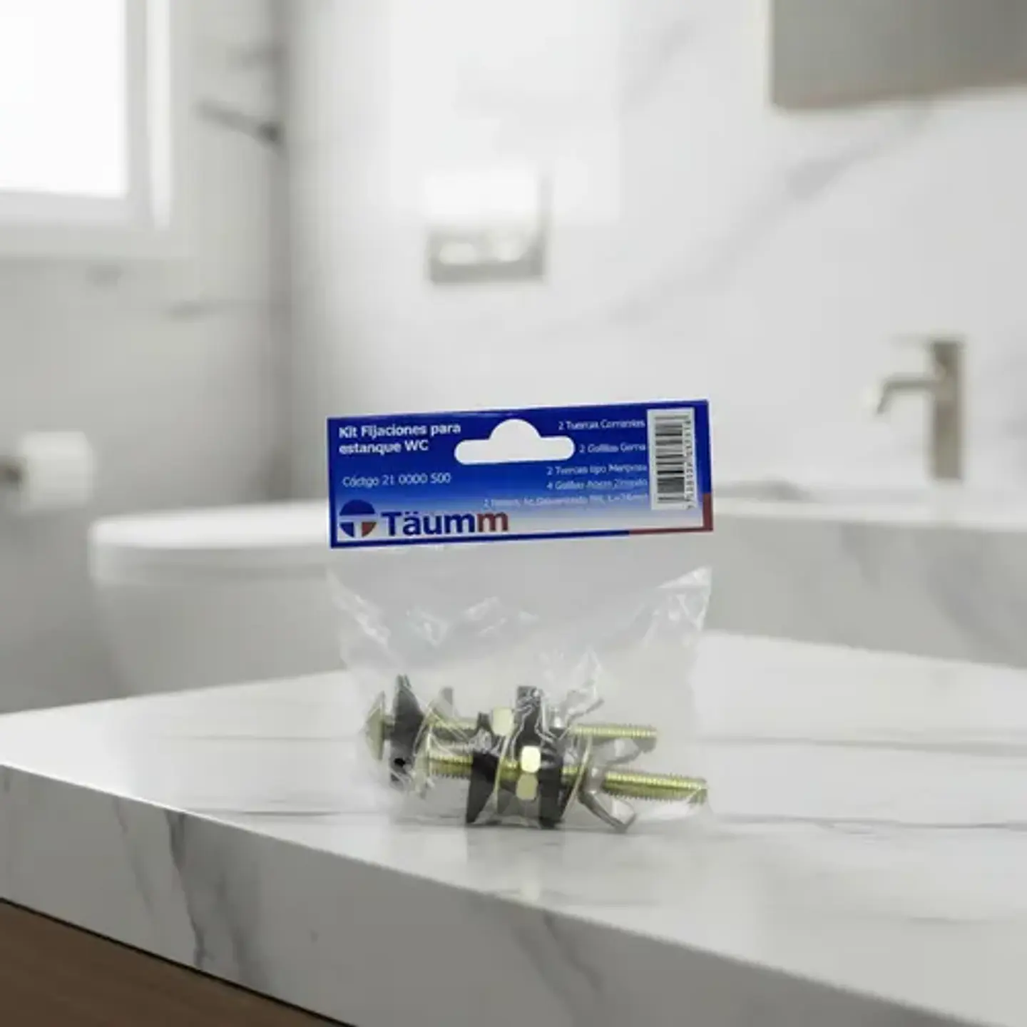Kit Fijaciones Para Estanque Wc Taumm Tornillos Fijacion 5