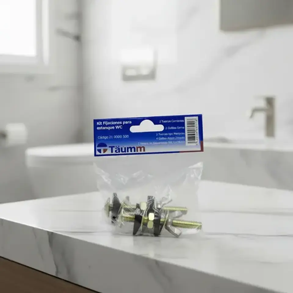 Kit Fijaciones Para Estanque Wc Taumm Tornillos Fijacion 5