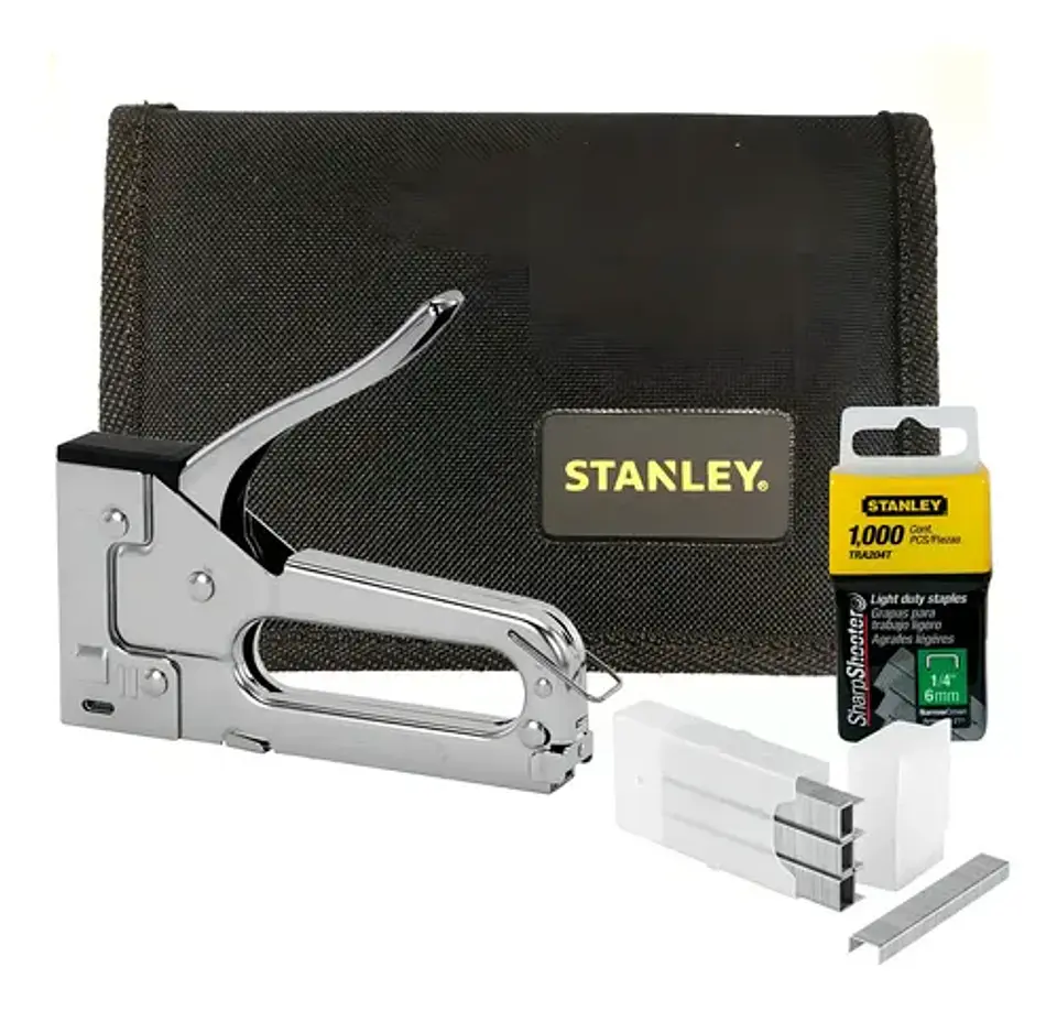 Engrapadora Metálica Trabajo Liviano + Grapas Stanley Tr45kc 1