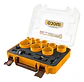 Set 13 Pz Sierra Copa Bi-metal Ingco 19-64 Mm Maleta Akh0132 - Miniatura 1