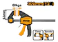 Prensa Sargento Rapida Industrial Ingco 63x300 Mm Hqbc01602 - Miniatura 2