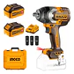 Llave Pistola Impacto Ingco Bl 1/2 20v 850nm 2bat Ciwli2085 - Miniatura 1