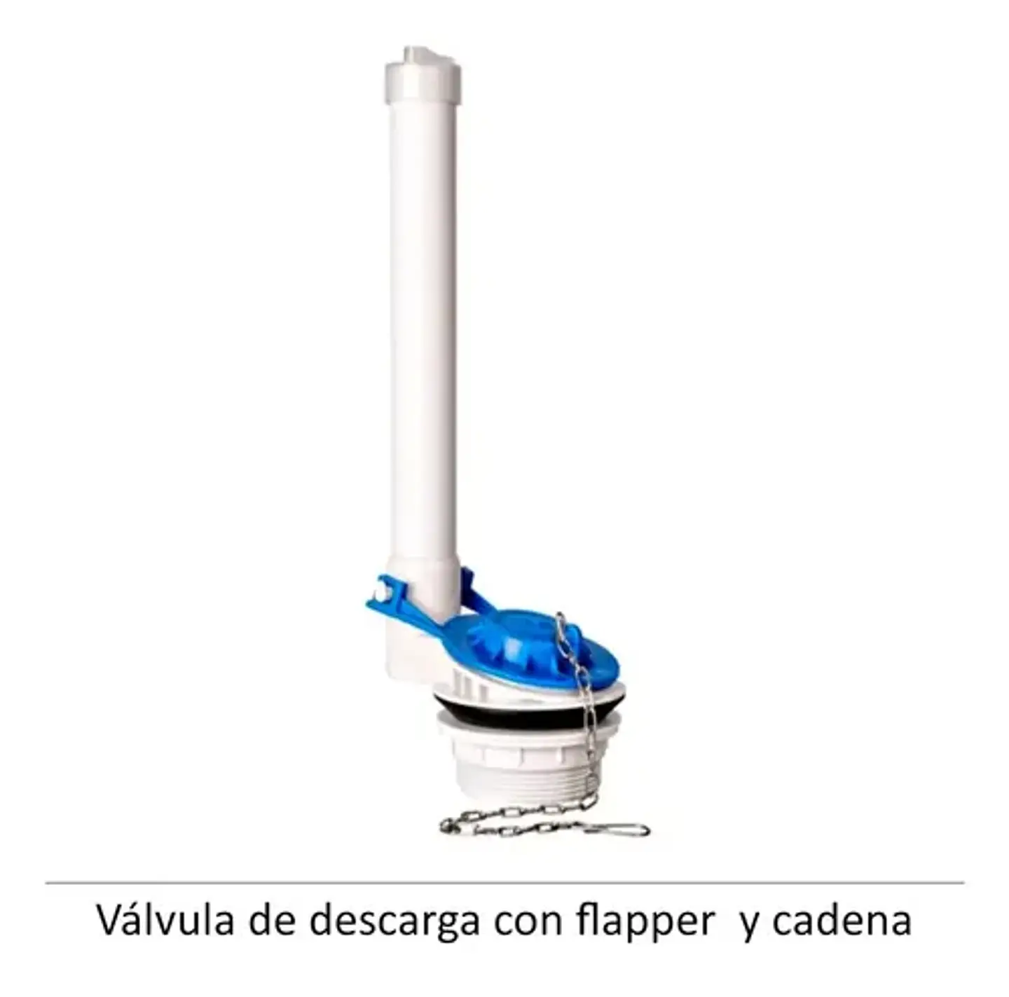 Válvula De Descarga Para Wc Con Flapper Y Cadena 7