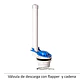 Válvula De Descarga Para Wc Con Flapper Y Cadena - Miniatura 7