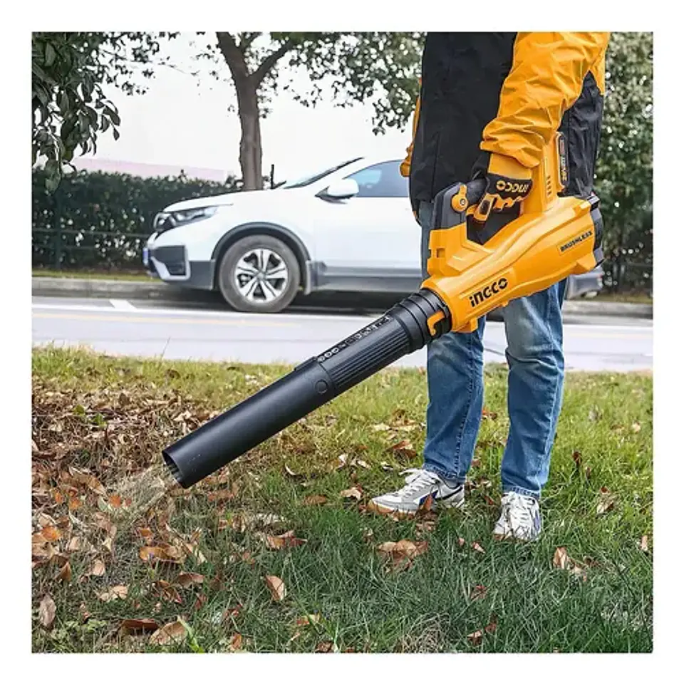 Ingco Sopladora Inalámbrica Motor Brushless Cabli20428 Amarillo 4