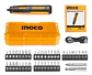 Atornillador De Precisión Ingco 4v + 42 Piezas + Caja Transp - Miniatura 1
