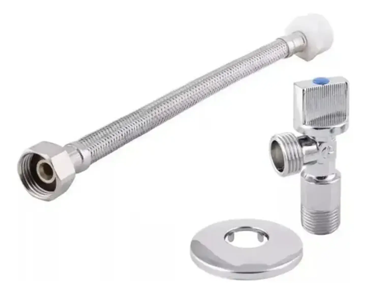 Kit Flexible He-hi 1/2 X 15/16 X 25cm Taumm C/ Llave Angular 1