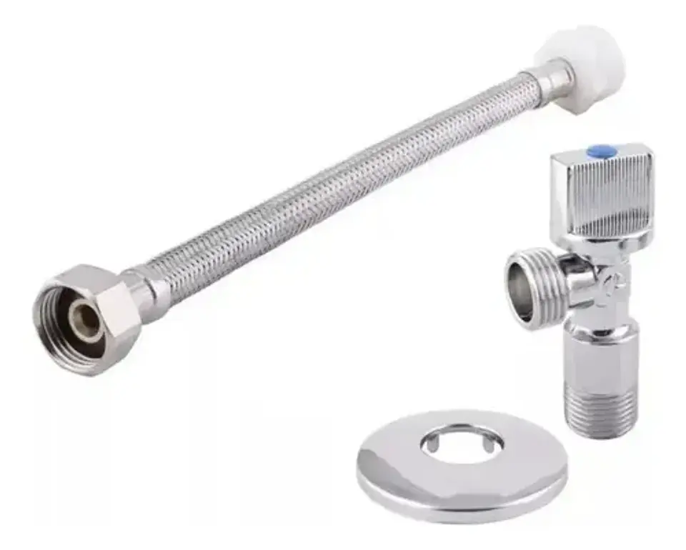Kit Flexible He-hi 1/2 X 15/16 X 25cm Taumm C/ Llave Angular 1