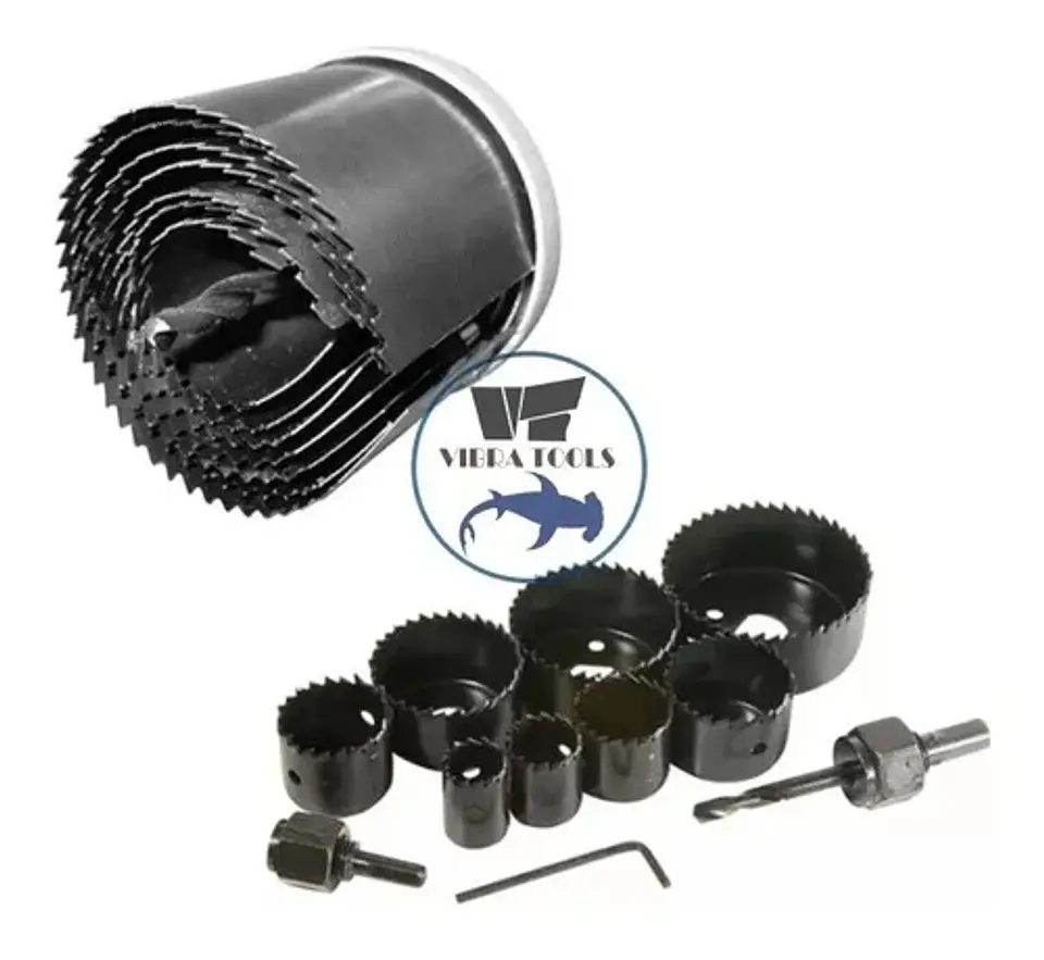 Set Juego 7 Brocas Sierra Copa Ingco 26 - 63 Mm Para Madera 2