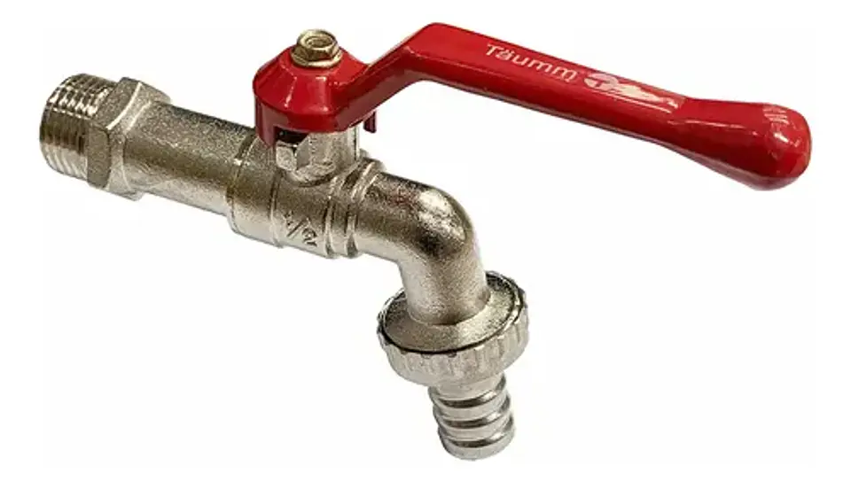Llave Jardín Lavadero Zamak 1/2 Pulgada 1