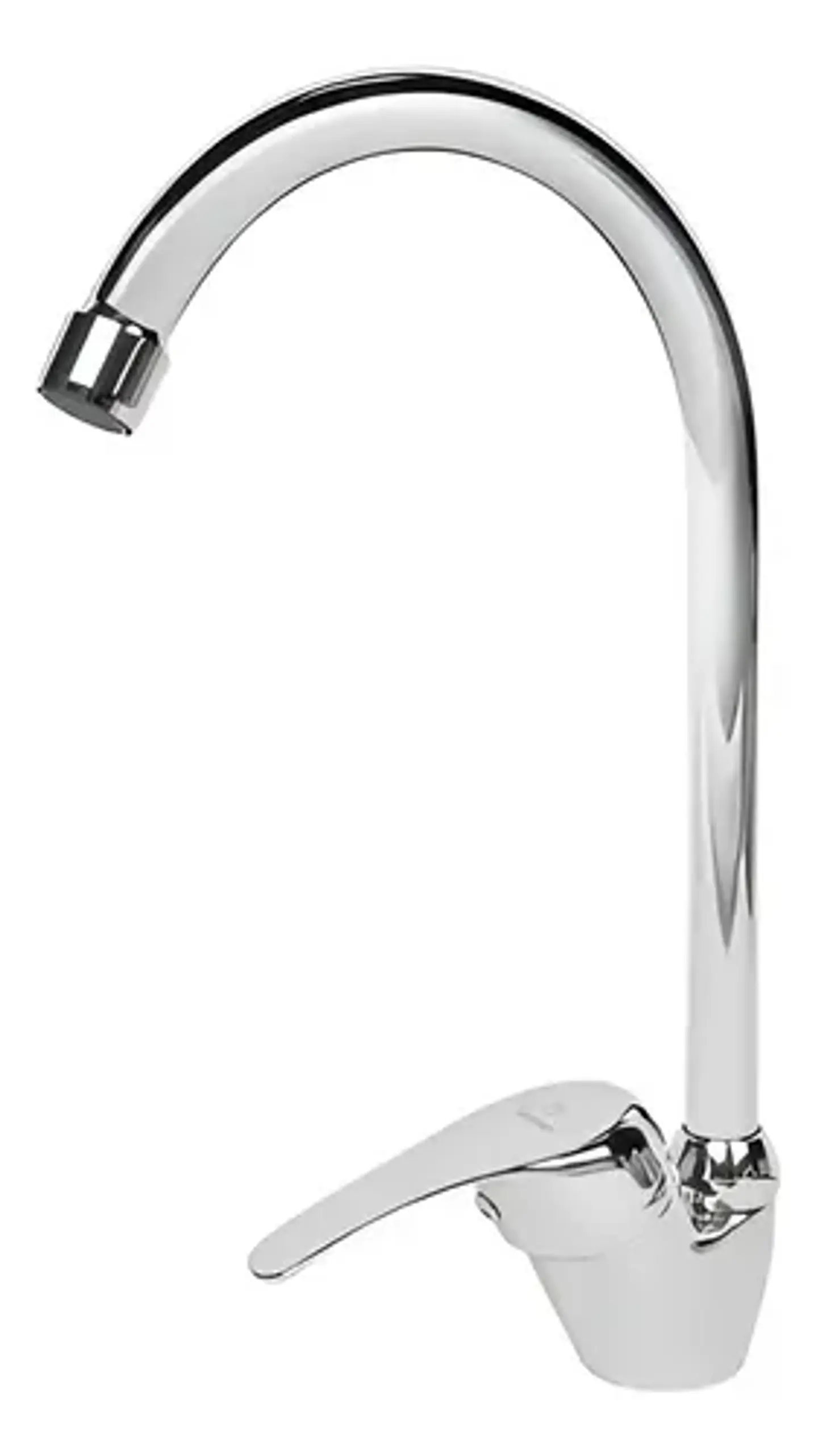 Monomando Colomba Lavaplato Vertical Cromado Taumm Plateado 1