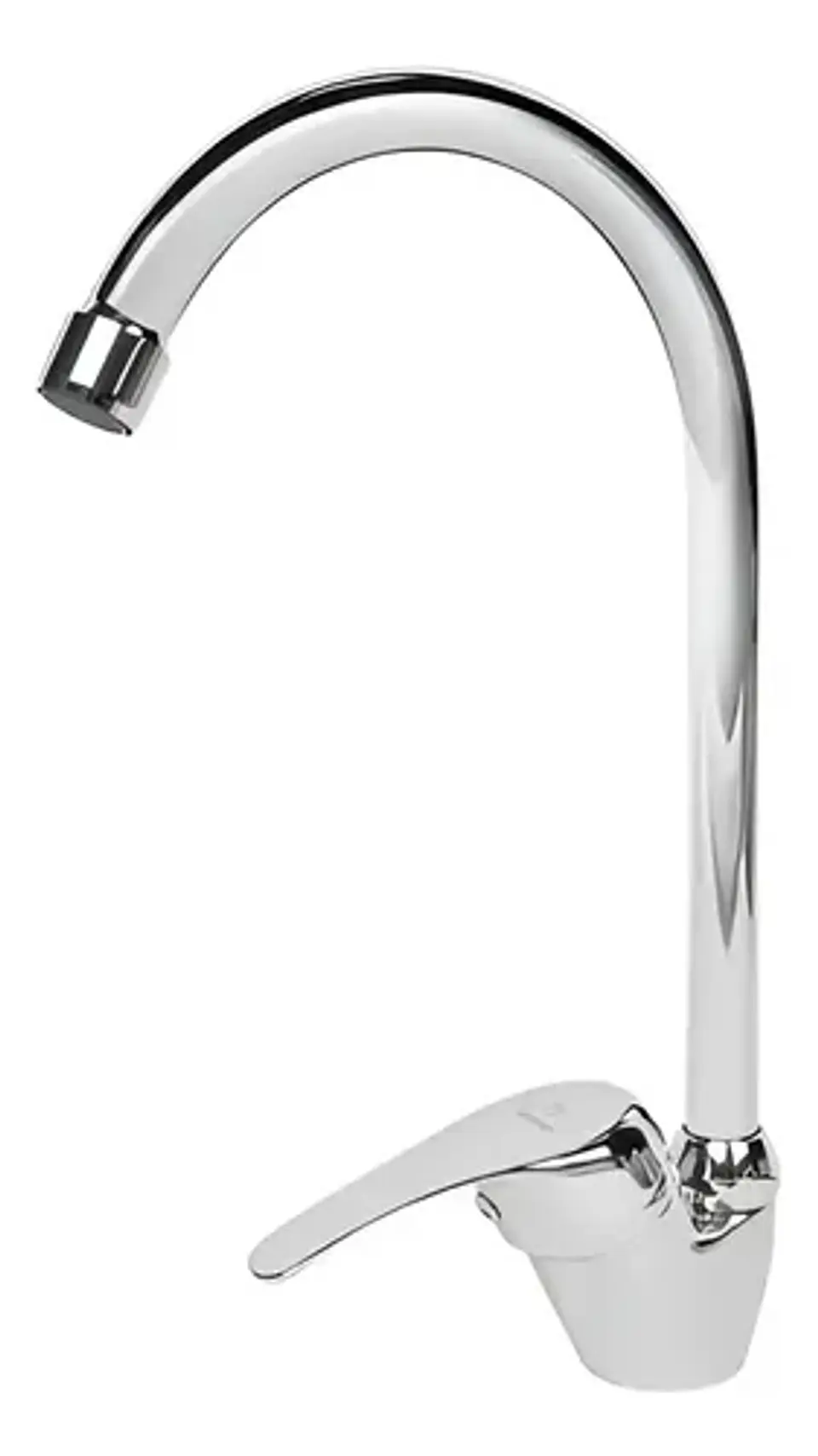 Monomando Colomba Lavaplato Vertical Cromado Taumm Plateado 1