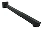 Brazo Para Plato Ducha 40 Cm Negro Schwarz Taumm Acero Inox - Miniatura 2