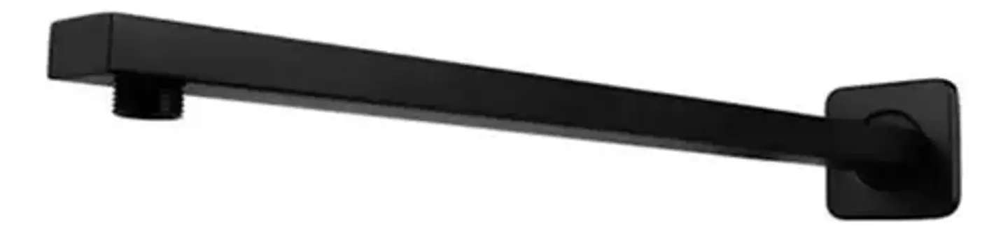 Brazo Para Plato Ducha 40 Cm Negro Schwarz Taumm Acero Inox 3
