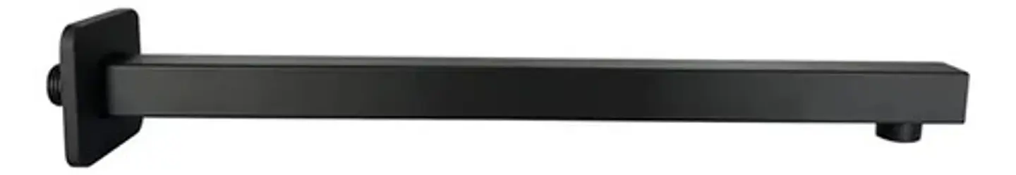 Brazo Para Plato Ducha 40 Cm Negro Schwarz Taumm Acero Inox 4