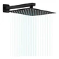 Brazo Para Plato Ducha 40 Cm Negro Schwarz Taumm Acero Inox - Miniatura 6