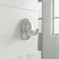 Perchero De Baño Linea Colomba Taumm Metalico Cromado - Miniatura 2