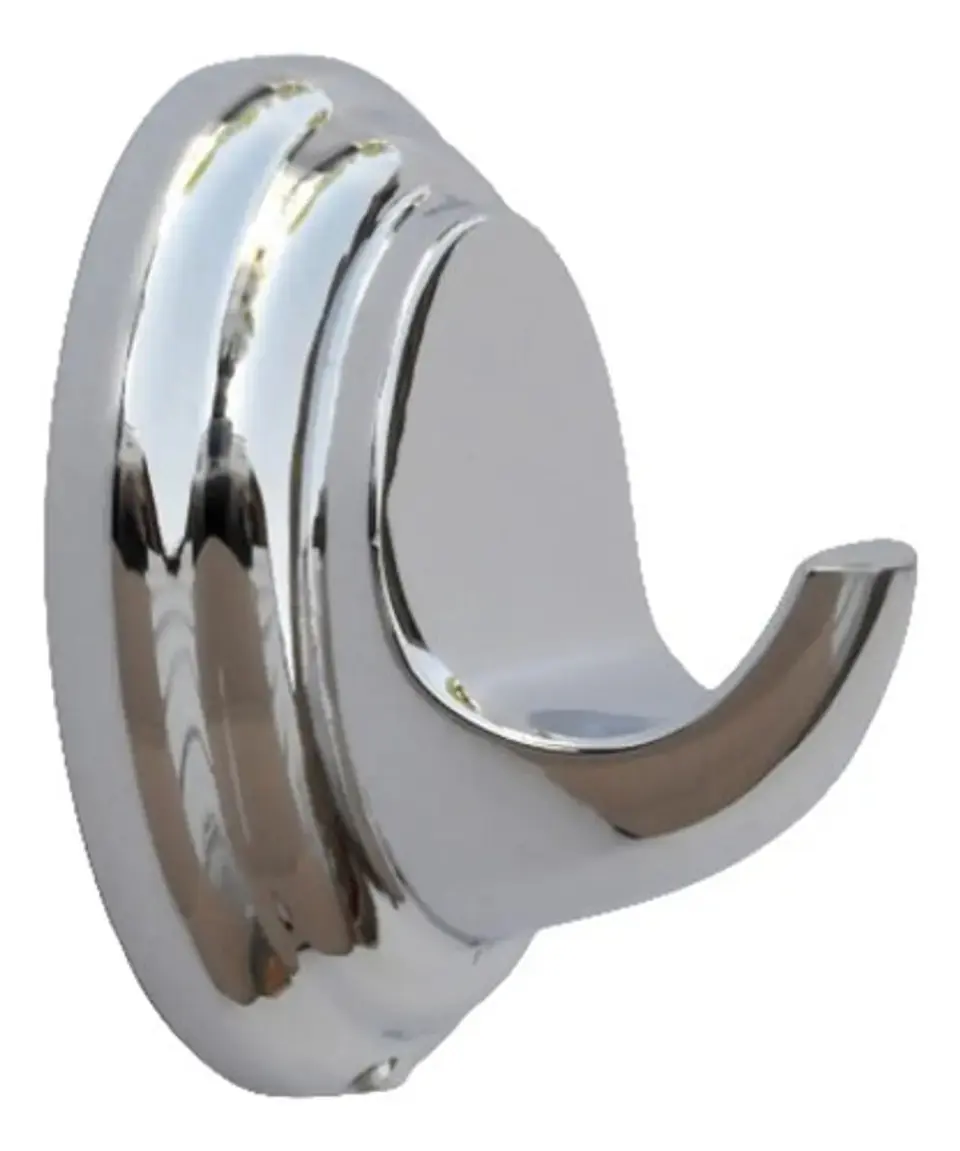 Perchero De Baño Linea Colomba Taumm Metalico Cromado 6