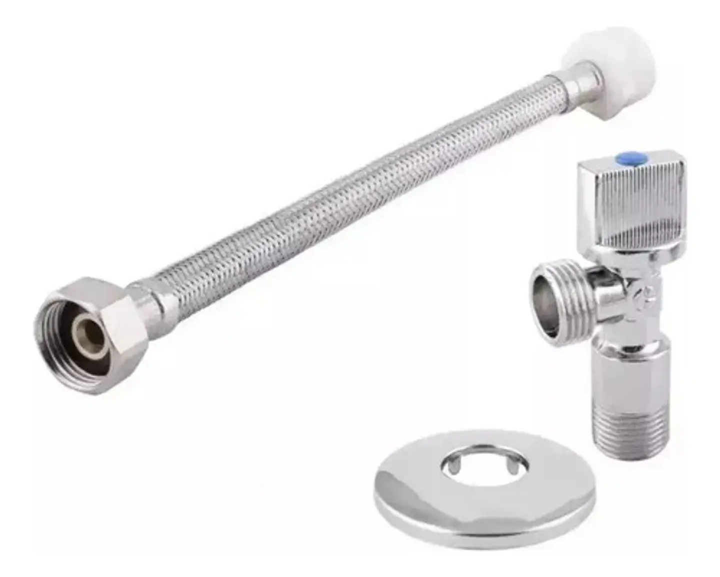 Kit Flexible Llave Angular 1/2 X 15/16 X 35cm Taumm 2