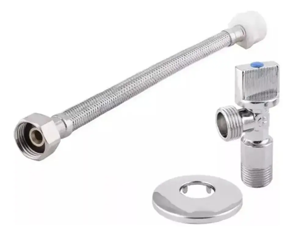 Kit Flexible Llave Angular 1/2 X 15/16 X 35cm Taumm 2