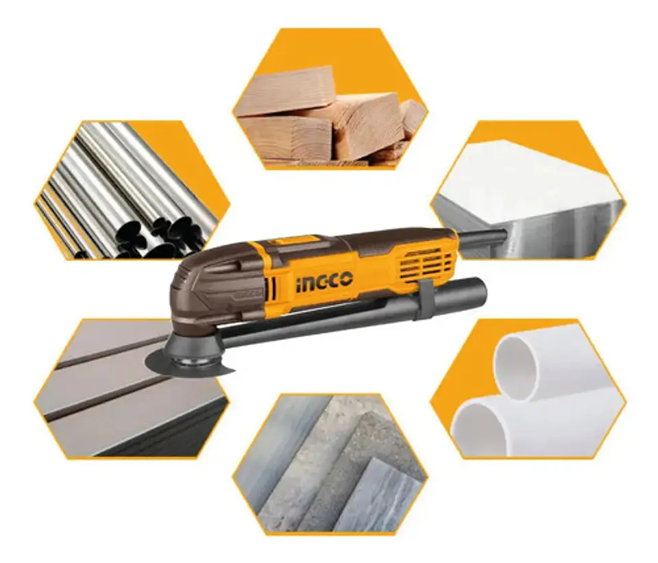 Multicortadora Multiproposito Electrica Ingco 300w Mf3008-7 4