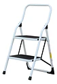 Escalera De Tijera Metalica 2 Peldaños Mirlo 902 Plegable - Miniatura 1