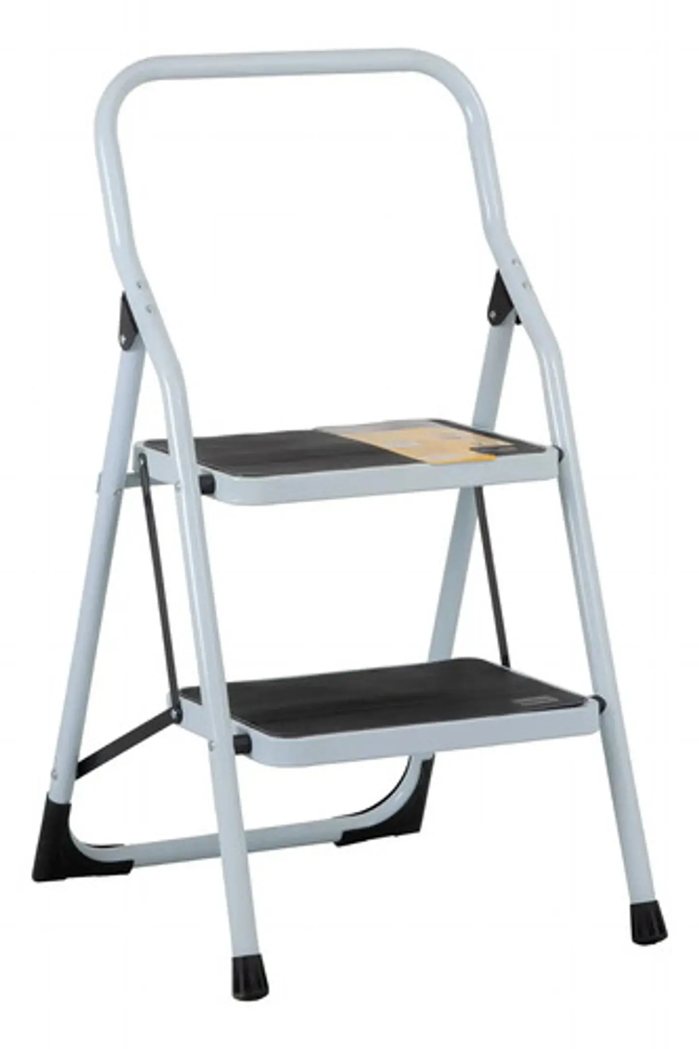 Escalera De Tijera Metalica 2 Peldaños Mirlo 902 Plegable 2