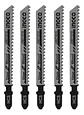 Set Jgo De Hojas Para Sierra Caladora P/ Madera 5 Pcs Ingco - Miniatura 4