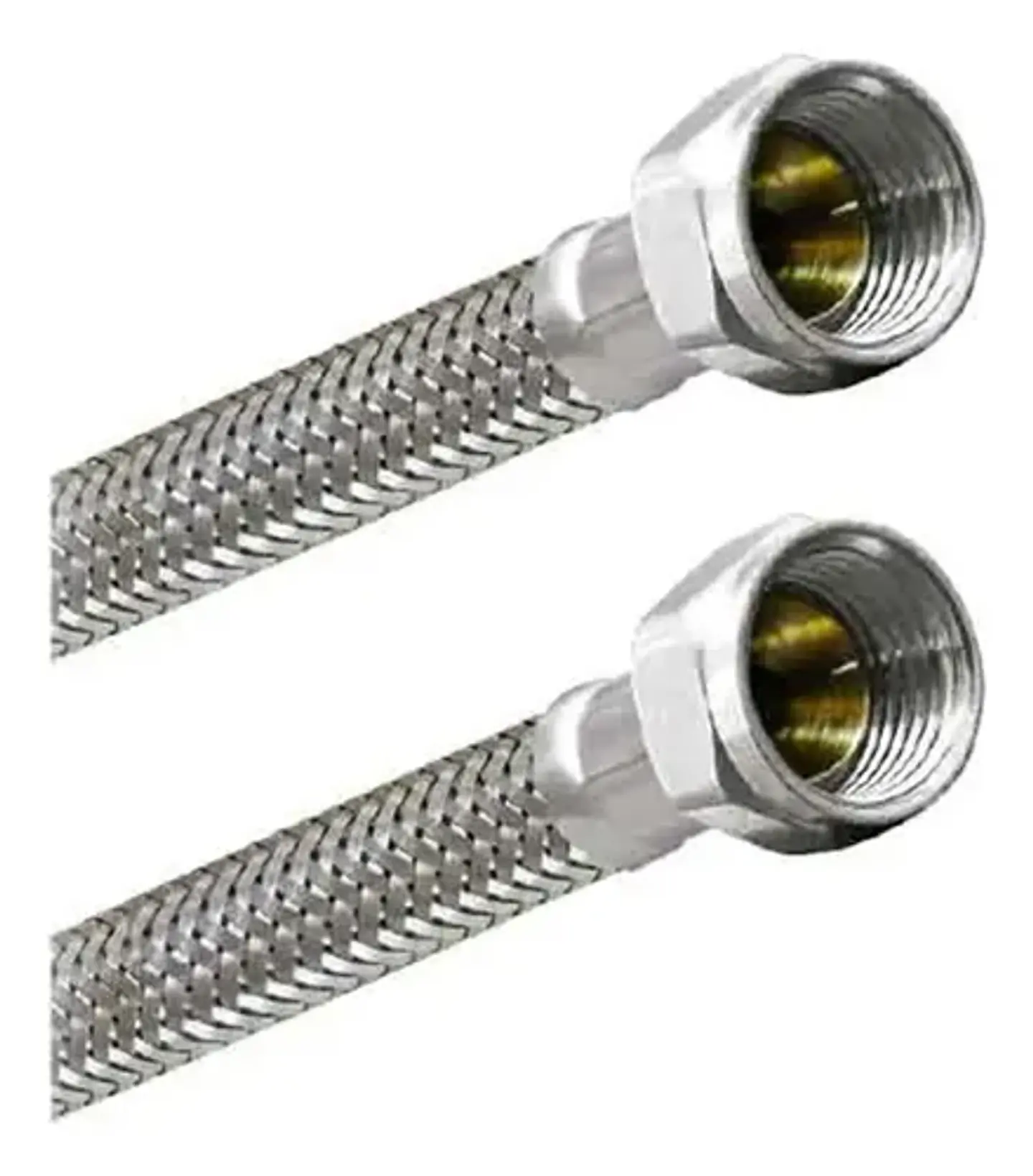 Flexible Agua Hi-hi 1/2 60 Cm Taumm Acero Inoxidable 350 Psi 1