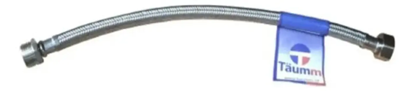 Flexible Agua Hi-hi 1/2 60 Cm Taumm Acero Inoxidable 350 Psi 2
