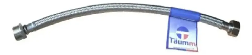 Flexible Agua Hi-hi 1/2 60 Cm Taumm Acero Inoxidable 350 Psi 2