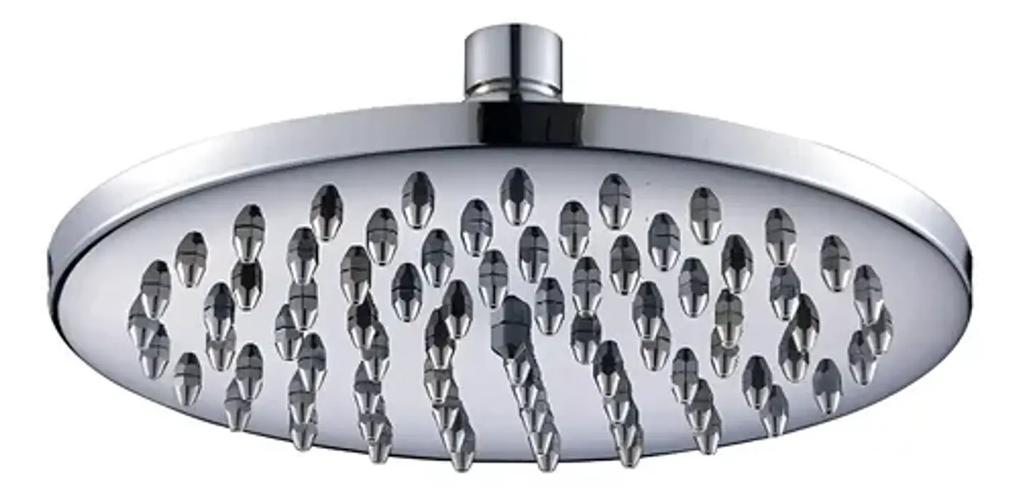 Plato Ducha Redondo Acero Inox 8 Taumm Plateado 1