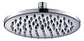Plato Ducha Redondo Acero Inox 8 Taumm Plateado - Miniatura 1
