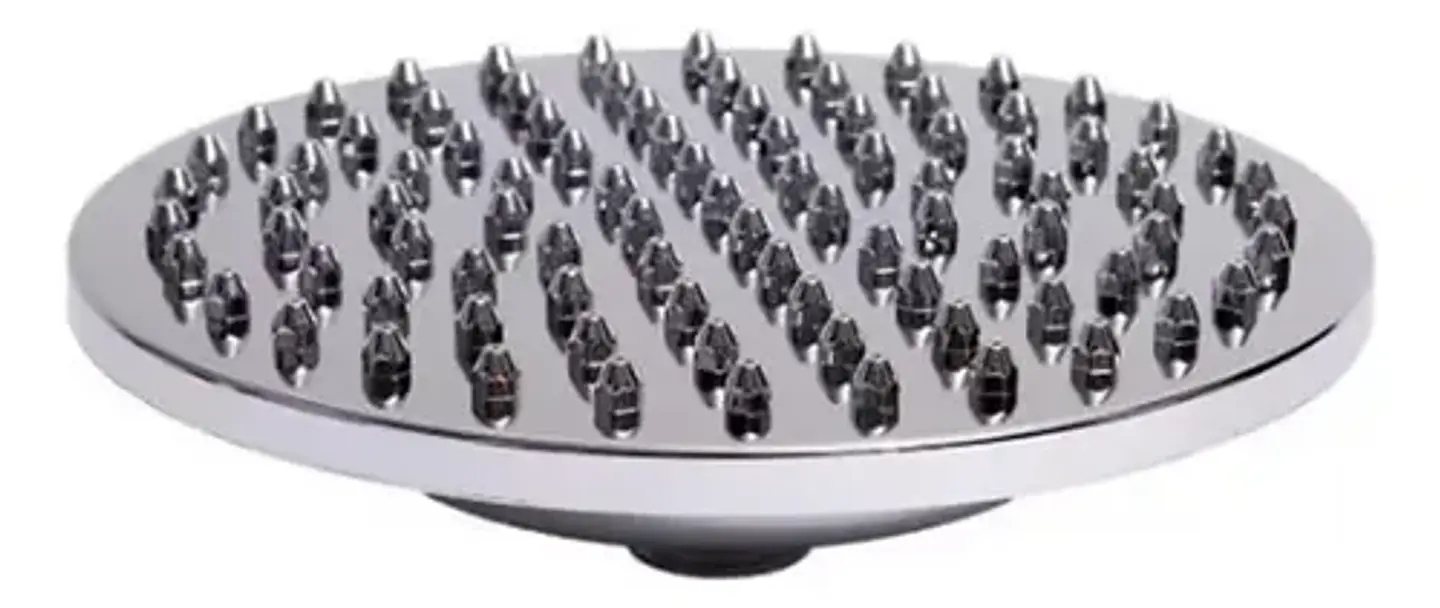 Plato Ducha Redondo Acero Inox 8 Taumm Plateado 2