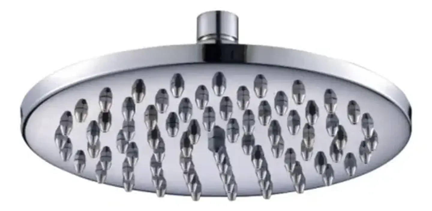 Plato Ducha Redondo Acero Inox 8 Taumm Plateado 4