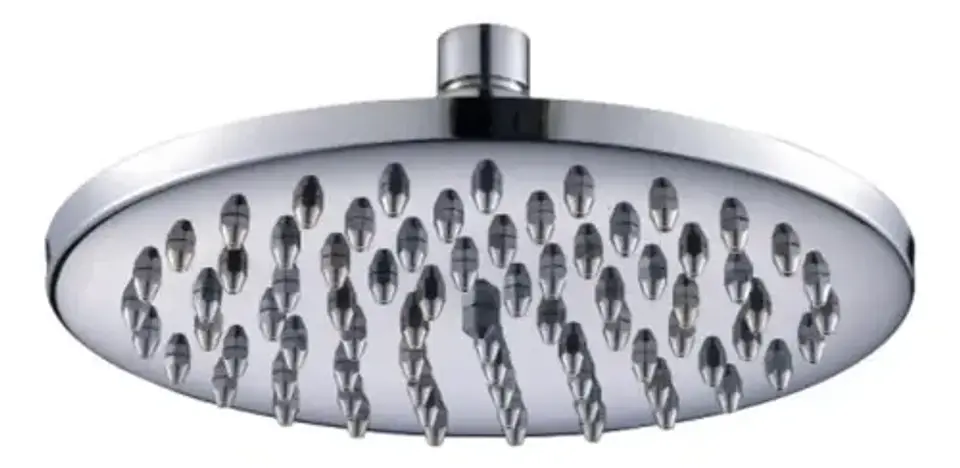Plato Ducha Redondo Acero Inox 8 Taumm Plateado 4