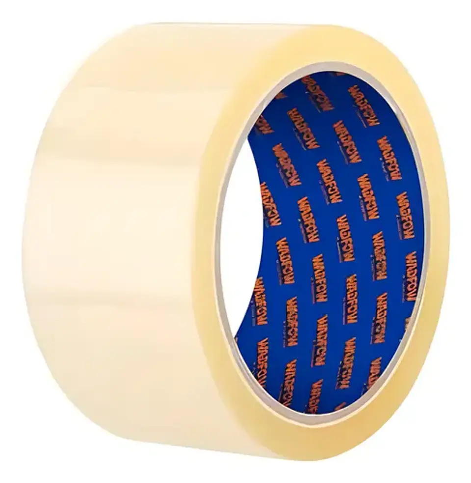 Cinta Adhesiva Para Embalaje 48 Mm 50 M Transparente Wadfow  1