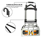 Carro Plegable Tipo Yegua Con Asa Acero 150 Kg 52x50x115 Cm - Miniatura 2
