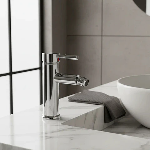 Llave Monomando Bidet Modern Taumm Grifo + Kit Instalación